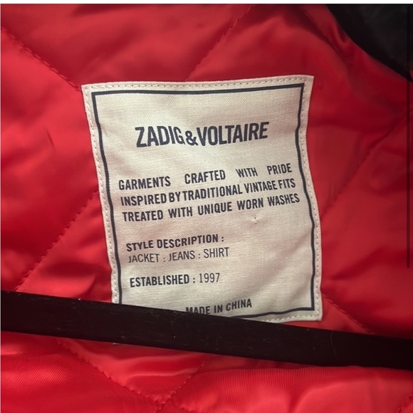zadig and voltaire kangou parka - Picture 2 of 3